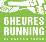 Logo 6 Heures Running by Cordon Group